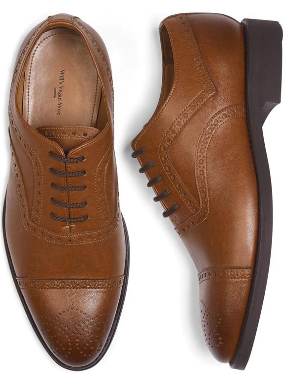 Goodyear Welt Brogues Tan from Shop Like You Give a Damn